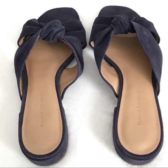 Banana Republic Suede Sandals NIB - Picture 8 of 10